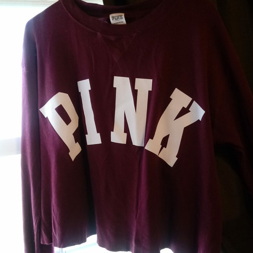 Victoria's Secret waffle crop top